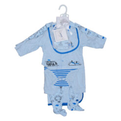 ENSEMBLE 7 PIÈCES BÉBÉ - BLEU