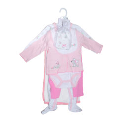 ENSEMBLE 7 PIÈCES BÉBÉ - ROSE