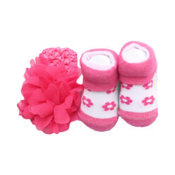 ENSEMBLE CHAUSSONS ET BANDEAU