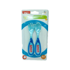 FOURCHETTE ET CUILLERE FISHERPRICE