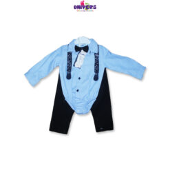 ENSEMBLE BEBE  - PANTALON BRETELLES