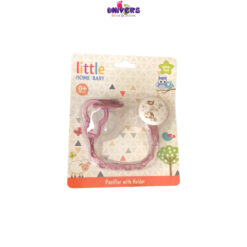 Attache-tétine pour bébé – bleu, rose ou divers coloris