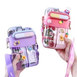 Gourde bandoulière Love Smile 600 ml