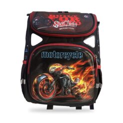 Sac à dos Motorcycle noir et rouge