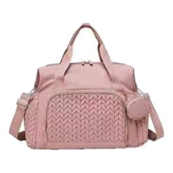 Sac à langer Chevron avec pochette