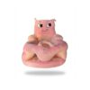 Fauteuil bébé en peluche – siège d'assise avec poignée, 4 coloris