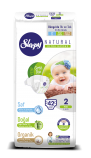 Couches Sleepy Natural Taille 2 (N°2, 3 à 6 kg) – paquet de 84